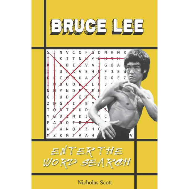Bruce Lee: Enter the Word Search: A Activity Book (Paperback) 