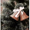 thumbnail image 3 of Christmas tree decorations Christmas wicker bells Christmas rattan decorations window pendants Christmas tree pendants 9.5*9CM, 3 of 5