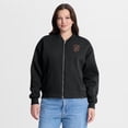 thumbnail image 3 of Women's Fanatics Black San Francisco Giants Oversized Rage Against Full-Zip Jacket, 3 of 5