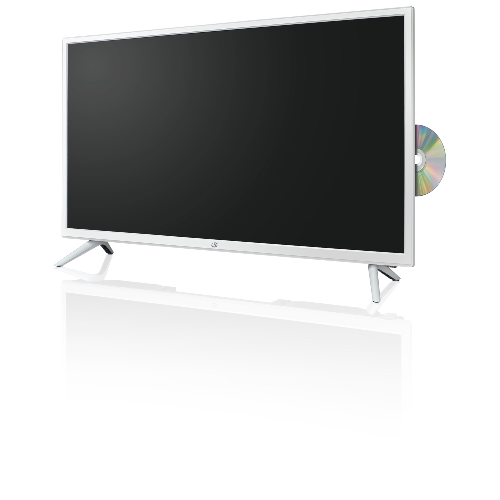 GPX 32" Screen DLED TV/DVD Combo Televison, TDE3273, White