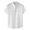 White, variant on Male Casual Solid Shirt Short Sleeve Stand Collar Shirt Blouse Tops Blank Tee Shirts Mens Mens Graphic T Shirts