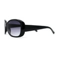 thumbnail image 3 of Kid Girls Classic 90s Designer Leopard Print Rounded Rectangle Sunglasses Black Smoke, 3 of 4