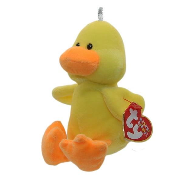 Ty Basket Beanie: Duckling the Duck | Stuffed Animal | MWMT