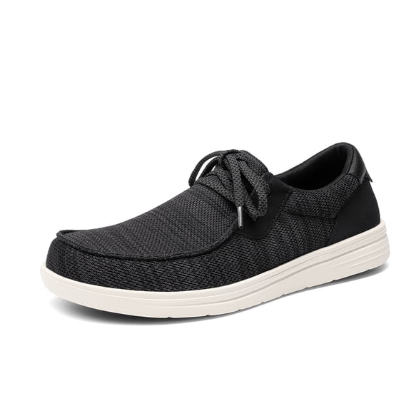 Bruno Marc Men's Wide Toe Box Arch Support Non Slip Casual Slip on Shoes Loafers for Men Lightweight Breathable Comfortable Shoes