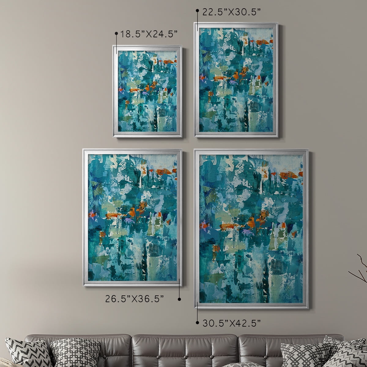 Reticent I Premium Framed Print - Ready to Hang