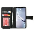 thumbnail image 4 of Mantto Compatible with for iPhone XR Crossbody case Wallet Purse for Women Girls Handbag with Card Holder Zippper Flip PU Leather Shoulder Strap Cover For iPhone XR, Black, 4 of 10