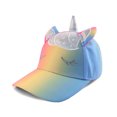 thumbnail image 2 of FlapJackKids - Kids 3D Cap - Rainbow Unicorn - OS (4-6Y+), 2 of 3