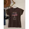 thumbnail image 3 of American Grown Fijian Roots T-Shirt Women -Smartprints Designs, Female Small, 3 of 4