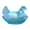 Blue, variant on Chicken Shaped Dish, Crystal Glasses Hen On Nest Candy Dish with Lid Retro Bowl Jar Table Decorations Colorful Vintage Canister Dessert Plate for Home Countertop Kitchen