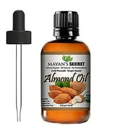 Mayan's Secret Pure Carrier and Essential oils for Skin Care, Hair, Body Moisturizer for Face- Skin Care (Almond, 4oz)