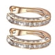 thumbnail image 1 of Pendientes de cristal dorados Bling Bling ligeros y brillantes, 1 of 10