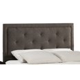 thumbnail image 2 of Hillsdale Becker Upholstered Full Panel Headboard in Black, 2 of 2
