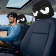 thumbnail image 6 of Halloween Scary Eyes 2 Pack, Car Headrest Covers, Car Seat Head Rest Protector, Soft Skin-Friendly, Wear-Resistant, Washable, Easy Clean, for RV, Truck, Seda,n Commuting, Travel, All Season, Drivers, 6 of 7