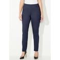 thumbnail image 4 of Catherines Women's Plus Size Petite Essential Flat Front Pant, 4 of 6