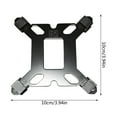 thumbnail image 3 of HLONK Adjustment Motherboards Backplates CPU Heatsinks Mounting Base Radiators Metal Backplates for 1700X/115X/1366, 3 of 8