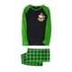 thumbnail image 2 of Conjuntos de pijamas navideños familiares a juego Grinch 2024, pijama de Grinch con parte superior y pantalones de pijama a cuadros, pijama de Grinch para niños y adultos para la familia, Mujer XXXL, 2 of 3