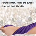 thumbnail image 4 of Soft Rope Cord, 2pack Soft Cotton Rope Thick Cotton Cord Craft Rope Thick Cotton Twisted Cord Each Rope10 M/33 Feet 8 MM (Pink+ Purple)by Torubia, 4 of 6