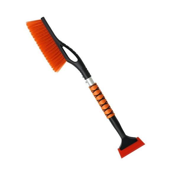 KoRwelex Snow Brush and Ice Scrapers for Car Windshield, Detachable Snow Scrapers with Ergonomic Foam Grip for Cars, Trucks, SUVs Heavy Duty ABS, PVC Brush