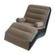 thumbnail image 5 of Sofá plegable perezoso, sofá inflable en forma de S, asiento suave duradero, tumbona para juegos, cama, interior, exterior, jardín, para el Marrón Macarena Sofá inflable, 5 of 8