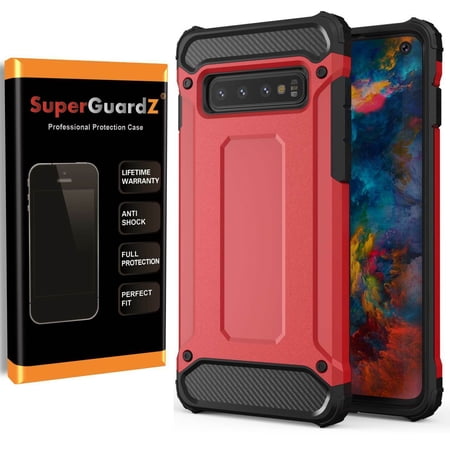 Case For Samsung Galaxy S10 - SuperGuardZ Heavy-Duty Shockproof Protective Armor + 2 Stylus Pen