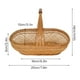 thumbnail image 5 of No 1 Productos de bambú hechos a mano cesta de almacenamiento cesta de bambú cesta de bambú cesta de frutas accesorios de cesta de flores Capacidad de carga 15 KG ANGGREK Otros, 5 of 8