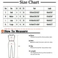 thumbnail image 3 of Usmixi Jumpsuits for Women Dressy Casual Solid High Waist Loose Wide Leg Spaghetti Strap Jumpsuits Overalls Summer Square Neck Sleeveless Plain Long Formal Rompers Black s, 3 of 6