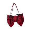 thumbnail image 6 of Segolike Bow Shoulder Bag Cute Fashion Bow Purse for Party Street Dating Commuting Travel Red, 6 of 8