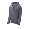 thumbnail image 3 of Sport-Tek Men's Tri-Blend Wicking Fleece Hooded Pullover, 3 of 4