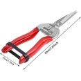 thumbnail image 2 of Professionall Pruning Scissors, Stainless Steel Garden Secateurs & Pruning Scissors Small(7.87inch) - RIpj, 2 of 5