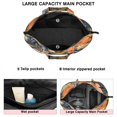 thumbnail image 3 of Pioneer Flower Floral Print Pattern Travel Tote Bags for Women Carry On,Large Weekender Bags for Women Travel,Multi Functional Duffle Bag for Work,Shopping,Sports, 3 of 5