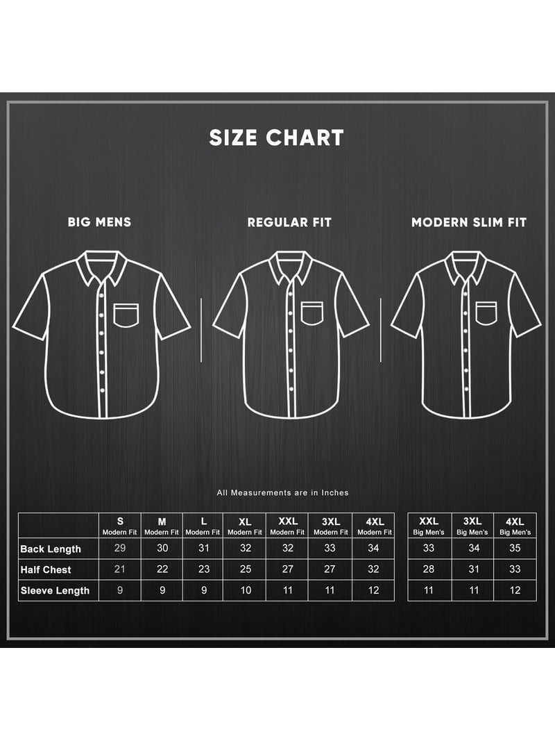Visive Airflow Short Sleeve Button Up Dress Shirt - Black - Black / 4X-Large