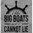 thumbnail image 2 of I Like Big Boats and I Cannot Lie Womens Slim Fit Graphic Tee Brisco Brands M, 2 of 5