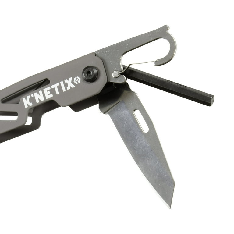 K netix Pocket ProShop Archery Multi Tool Aluminum and Steel 15820A Gray