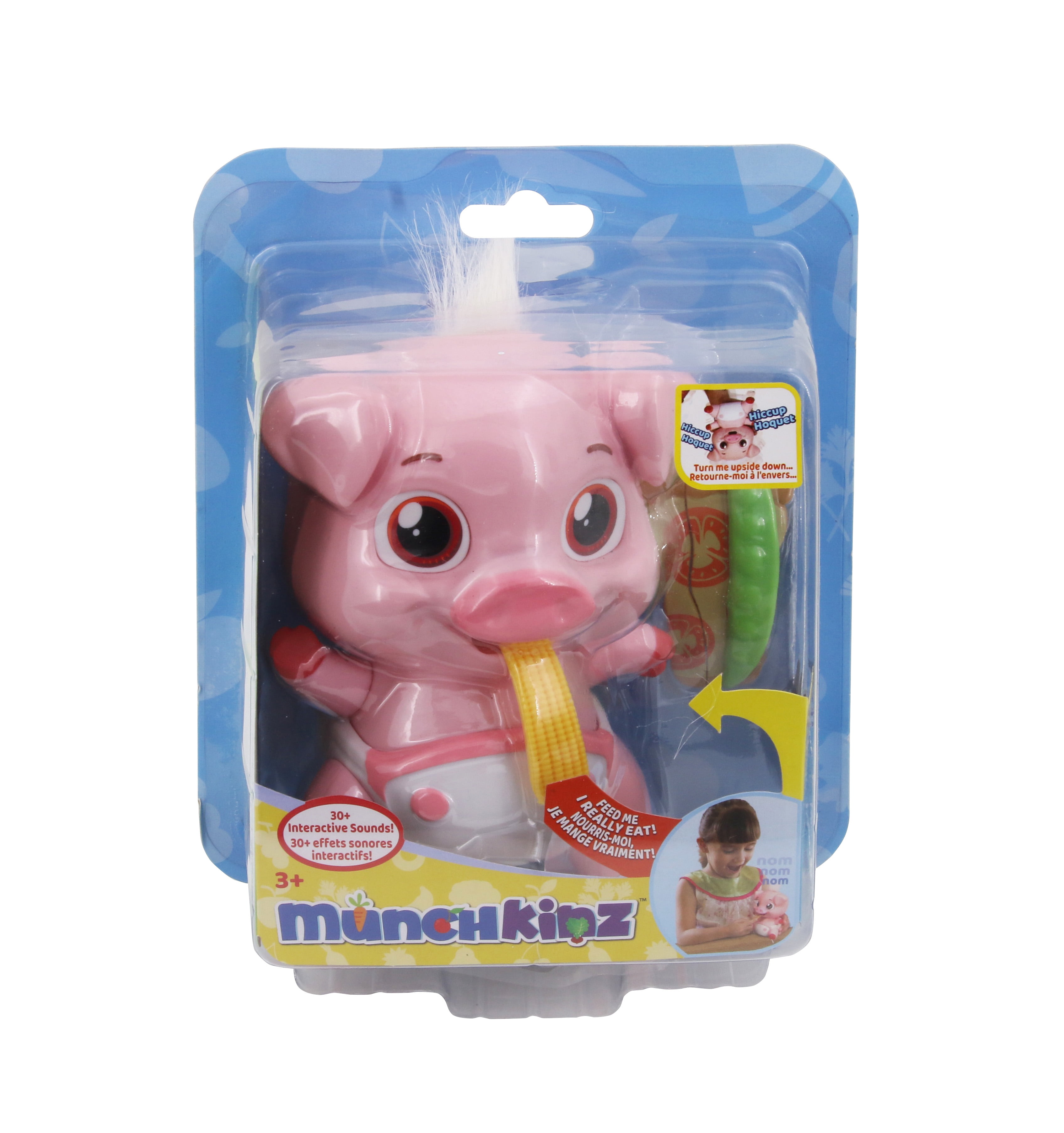 Munchkinz Piggy Pickles Interactive Pet Toy Eat Talks Laughs Burp 30 Sounds NWB for sale online 