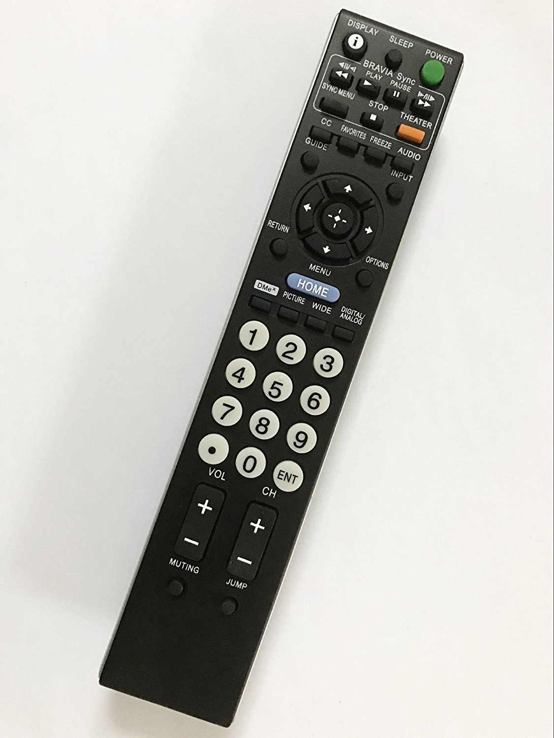 Replacement Remote Controller Use For Kdl 52v4100 Kdl 32vl140 Kdl 40v3000 Kdl 46wl140 Sony Bravia Lcd Hdtv Walmart Com