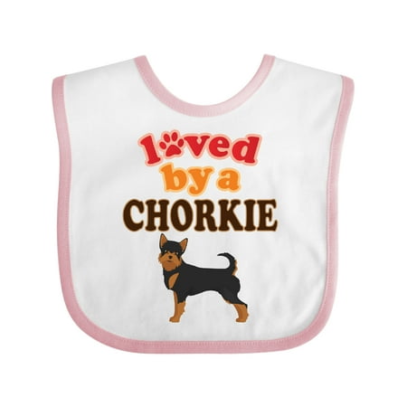 

Inktastic Chorkie Dog Chihuahua Yorkie Gift Baby Boy or Baby Girl Bib