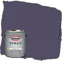 Glidden Spred Magic Spell / Purple Flat Interior Paint with Primer, 1 Gallon
