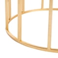 thumbnail image 5 of Safavieh Doreen Table d'Appoint en Fer et Miroir en Or, 5 of 5