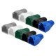 thumbnail image 1 of Uxcell 100Pack Cubierta de Bota RJ45, Cat5/5e Cat6/6A Cable de Red Ethernet, 6.5mm Negro Blanco Azul Verde Gris Oscuro, 1 of 5