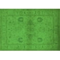 thumbnail image 1 of Ahgly Company Indoor Rectangle Oriental Green Industrial Area Rugs, 7' x 9', 1 of 4