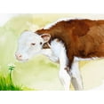 thumbnail image 2 of Ludwig, Alicia 24x19 Gold Ornate Wood Framed with Double Matting Museum Art Print Titled - Baby Spring Animals VII, 2 of 4