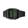 thumbnail image 4 of Casio Reloj Vintage Digital Unisex A1100B-1 de Cuarzo en Acero Inoxidable con Baño de Iones Negro, 4 of 5