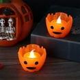 thumbnail image 5 of geerera Tea Lights, Flickering Flameless Tea Lights, Long Lasting Battery Operated Fake Candles, Decoration for Wedding, Halloween and Christmas, 5 of 6
