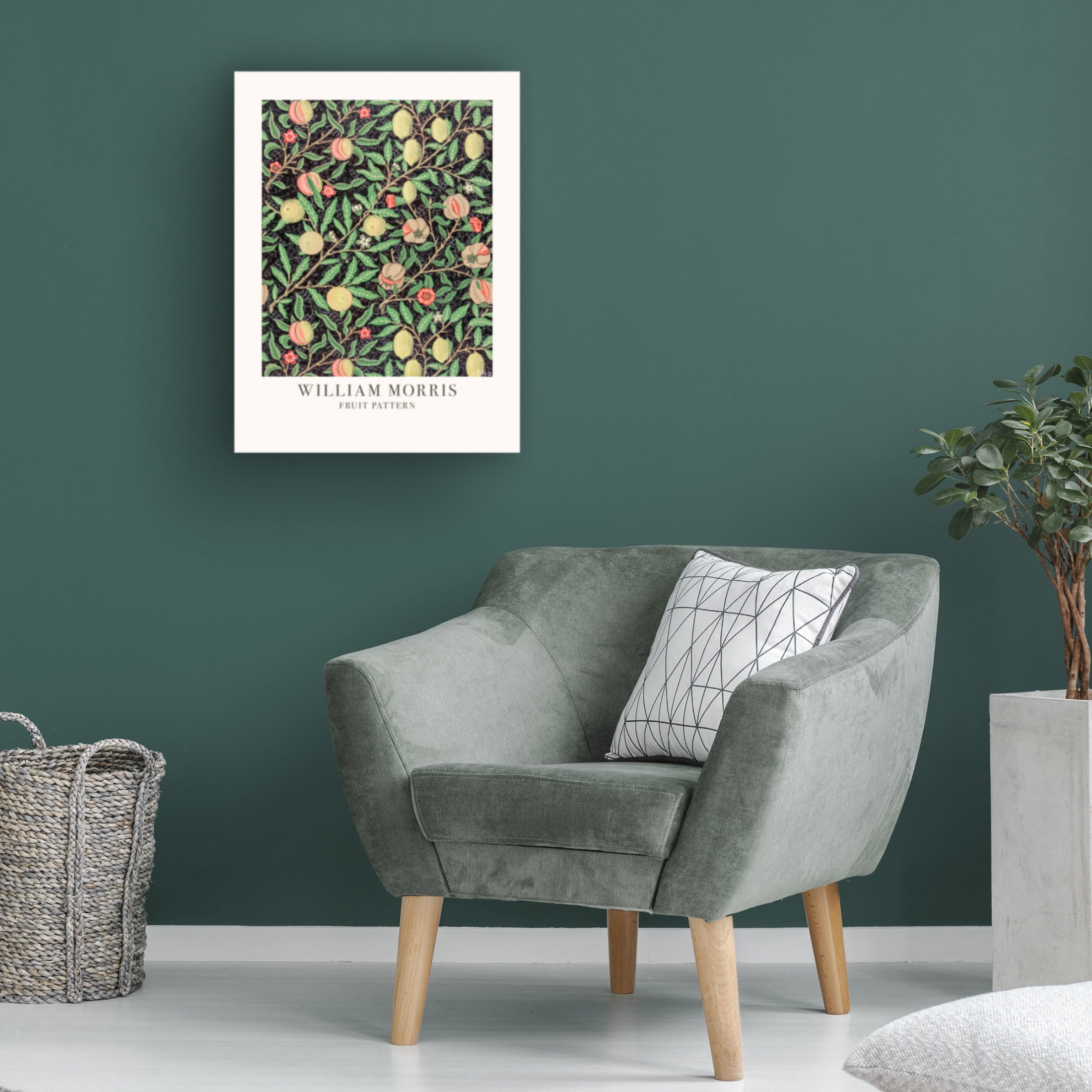 Trademark Fine Art Pictufy  Fruit Pattern Canvas Wall Art