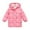 Pink, variant on Ccpelsie Girls Winter Coats Toddler Light Puffer Jacket Kids Hoods Padded Outwear for Little/Big Girls(Pink,7-8 Years)