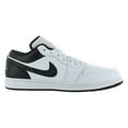 thumbnail image 2 of Men's Jordan 1 Low White/Black-White (553558 132) - 13, 2 of 5