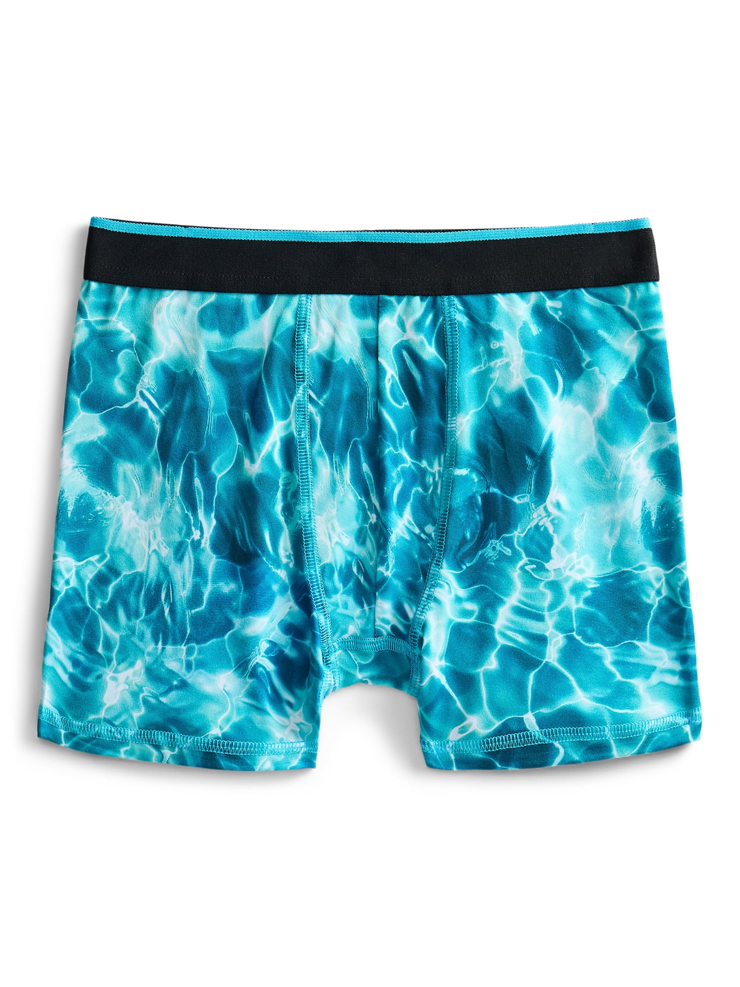 Wonder Nation Boys Underwear Shark Print Boxer Briefs, 4-Pack, Sizes S-XL