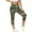 Camo Army, variant on Women’s Capri Sweatpants Jogger Cargo Pants with Pockets for both Sports and Casual Wear (Camo Pink M)