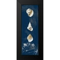 thumbnail image 2 of Loreth, Lanie 7x14 Black Modern Framed Museum Art Print Titled - Coastal Shells Panel I, 2 of 5