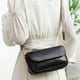 thumbnail image 3 of Bolso bandolera ligero para mujer Mini monedero de cuero PU sólido moda monedero embrague FLhrweasw Nuevo, 3 of 9